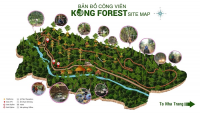 Bản đồ Kong Forest Nha Trang – Khu rừng nhiệt đới độc lạ