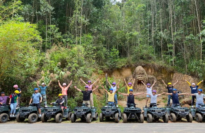 Hình ảnh Trải Nghiệm Lái Xe Địa Hình ATV Tại Kong Forest.vn